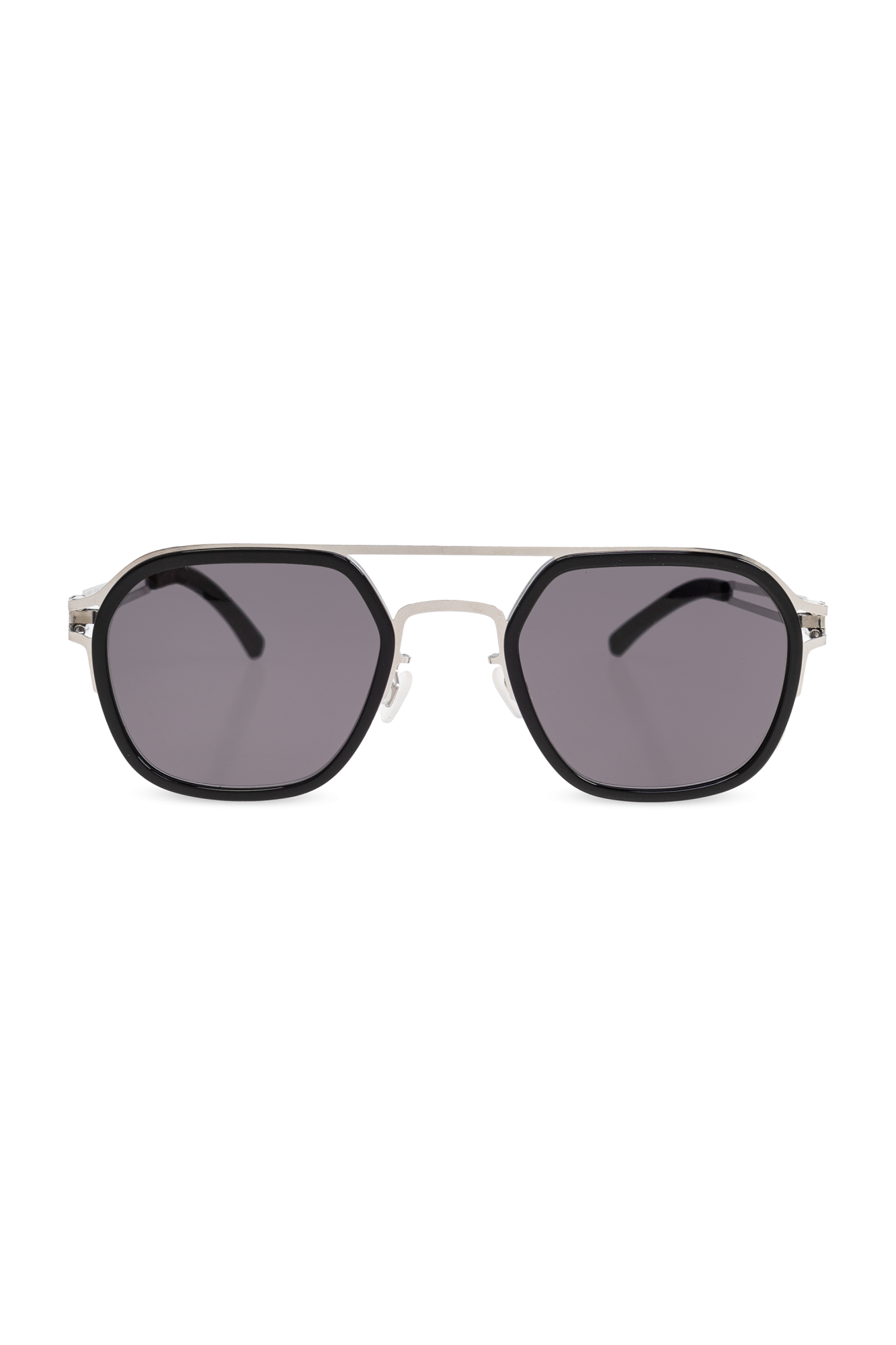 サングラス Mykita SS25 Unisex SUNGLASSES (MMCRAFT017 051 SILVER) Mykita Silver Sunglasses | FREE Shipping - Go-Optic.com